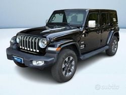 Nero metallizzato Usata 2020 Jeep Wrangler Unlimited Sahara SUV | 44.400 € (Buon prezzo)