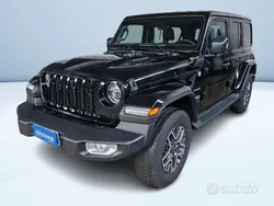 Nero metallizzato Usata 2022 Jeep Wrangler Unlimited Sahara SUV | 54.400 € (Buon prezzo)
