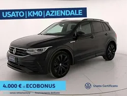 Deep black perlato Usata 2020 VW Tiguan R-line SUV | 29.500 € (Cara)