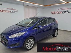 Blu Usata 2015 Ford Fiesta Titanium Tre volumi | 7700 € (Buon prezzo)