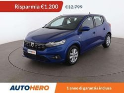 Blu Usata 2021 Dacia Sandero Comfort Due volumi | 11.599 € (Buon prezzo)