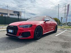 Rosso Usata 2018 Audi RS4 Design Station wagon | 47.900 € (Buon prezzo)