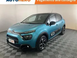 Blu Usata 2021 Citroën C3 PureTech Due volumi | 11.699 € (Buon prezzo)