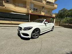 Bianco Usata 2017 Mercedes C250 Premium Cabrio | 28.900 € (Buon prezzo)