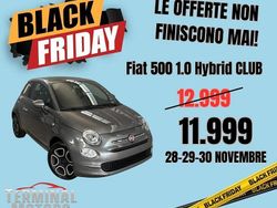 Grigio Usata 2023 Fiat 500 Club Tre volumi | 12.990 € (Buon prezzo)