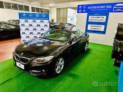 Nero Usata 2017 BMW 220 Sport Line Cabrio | 16.900 € (Buon prezzo)