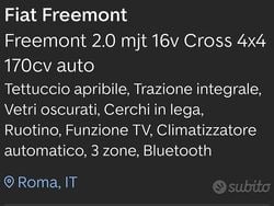 Usata 2015 Fiat Freemont SUV | 8500 € (Buon prezzo)