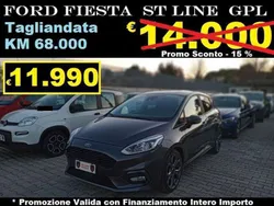 Grey metallic Usata 2021 Ford Fiesta ST-Line Due volumi | 11.990 € (Ottimo prezzo)
