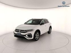 Pure white/nero Usata 2022 VW T-Roc R-line SUV | 22.300 € (Buon prezzo)