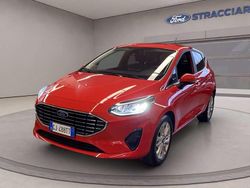 Rosso metallizzato Usata 2022 Ford Fiesta Titanium Tre volumi | 14.900 € (Buon prezzo)