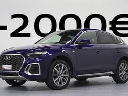 Blu navarra metallizzato Usata 2021 Audi Q5 Sportback S-line plus SUV | 39.800 € (Ottimo prezzo)