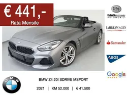 Grigio Usata 2021 BMW Z4 M Sport Cabrio | 41.500 € (Buon prezzo)
