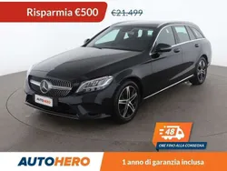 Nero Usata 2021 Mercedes C200 Station wagon | 20.999 € (Buon prezzo)