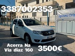 Bianco Usata 2013 Dacia Sandero Tre volumi | 3500 € (Super prezzo)
