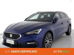 Blu pastello Usata 2020 Seat Leon XCELLENCE Station wagon | 19.200 € (Molto cara)