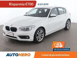 Bianco Usata 2018 BMW 118 Advantage Due volumi | 16.599 € (Ottimo prezzo)