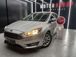 Grigio Usata 2017 Ford Focus Titanium Tre volumi | 9990 € (Buon prezzo)