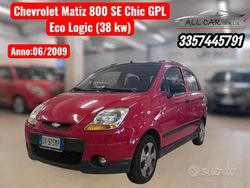 Rosso Usata 2009 Chevrolet Matiz SE Due volumi | 2300 € (Buon prezzo)