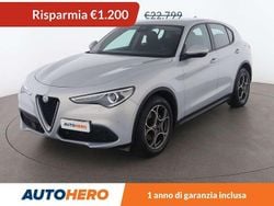 Bianco Usata 2020 Alfa Romeo Stelvio Super SUV | 21.599 € (Buon prezzo)