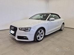 Bianco Usata 2015 Audi A5 S-Line Cabrio | 12.500 € (Buon prezzo)