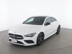 Bianco Usata 2022 Mercedes CLA200 Premium Tre volumi | 33.299 € (Ottimo prezzo)
