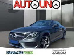 Grigio scuro Usata 2018 Mercedes C200 AMG line Cabrio | 33.900 € (Buon prezzo)
