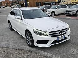Bianco Usata 2017 Mercedes C200 Station wagon | 13.700 €