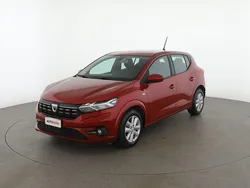 Rosso Usata 2022 Dacia Sandero Comfort Due volumi | 11.899 € (Buon prezzo)