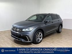 Platinum grey Usata 2022 VW Tiguan Allspace R-line SUV | 36.000 € (Buon prezzo)