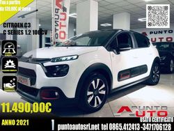 Bianco Usata 2021 Citroën C3 PureTech Tre volumi | 11.490 € (Buon prezzo)
