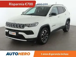 Bianco Usata 2021 Jeep Compass Limited SUV | 21.599 € (Buon prezzo)