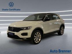 Bianco/tetto nero Usata 2021 VW T-Roc Sport SUV | 18.900 € (Buon prezzo)