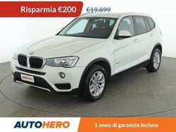 Bianco Usata 2017 BMW X3 Advantage SUV | 19.699 € (Buon prezzo)