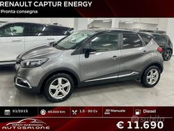 Grigio Usata 2015 Renault Captur SUV | 11.690 € (Cara)