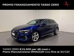 Blu navarra metallizzato Usata 2024 Audi A3 S-Line | 32.900 € (Ottimo prezzo)