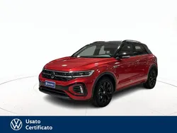 Rosso / pastello Usata 2022 VW T-Roc R-line SUV | 23.900 € (Cara)