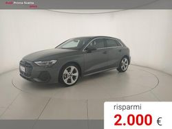 Grigio daytona perla Usata 2024 Audi A3 S-Line Tre volumi | 33.900 € (Buon prezzo)