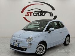 Blu/azzurro Usata 2008 Fiat 500 Lounge Due volumi | 6500 € (Buon prezzo)