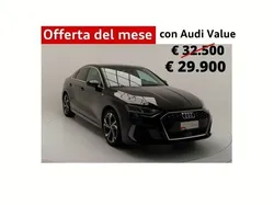 Nero mito Usata 2023 Audi A3 S-Line Tre volumi | 32.500 € (Ottimo prezzo)