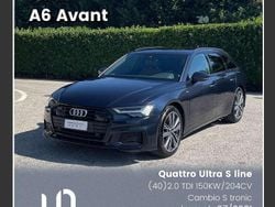 Blu firmamento metallizzato Usata 2021 Audi A6 S-Line Station wagon | 27.500 € (Buon prezzo)