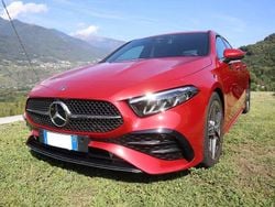 Rosso Usata 2024 Mercedes A200 AMG Line Premium Plus Tre volumi | 39.000 € (Cara)