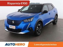 Blu/azzurro Usata 2020 Peugeot e-2008 GT-line SUV | 15.699 € (Buon prezzo)