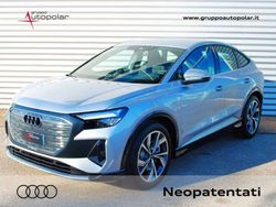 Argento Usata 2023 Audi Q4 Sportback e-tron S-Line SUV | 42.900 € (Ottimo prezzo)