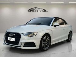 Bianco Usata 2018 Audi A3 Cabriolet Sport Cabrio | 23.500 € (Buon prezzo)