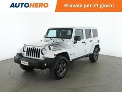 Bianco Usata 2016 Jeep Wrangler Unlimited Sahara SUV | 36.099 € (Buon prezzo)