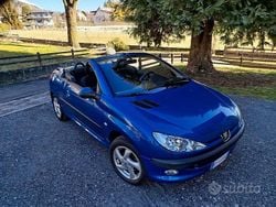 Blu Usata 2002 Peugeot 206 CC Cabrio | 4000 €