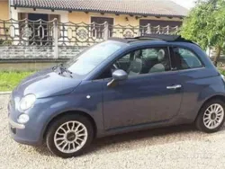 Blu/azzurro Usata 2013 Fiat 500C Lounge Cabrio | 7500 € (Buon prezzo)