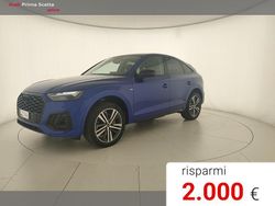 Blu ultra metallizzato Usata 2022 Audi Q5 Sportback S-Line SUV | 37.900 € (Buon prezzo)