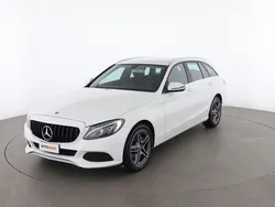Bianco Usata 2018 Mercedes C220 Business | 16.799 € (Ottimo prezzo)