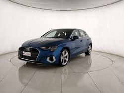 Blu atollo metallizzato Usata 2022 Audi A3 Advanced Plus Tre volumi | 27.900 € (Buon prezzo)